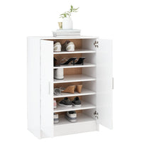 Thumbnail for Schuhschrank Weiß 60x35x92 cm Spanplatte