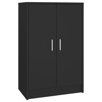 Thumbnail for Schuhschrank Schwarz 60x35x92 cm Spanplatte