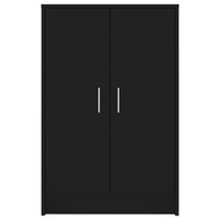 Thumbnail for Schuhschrank Schwarz 60x35x92 cm Spanplatte