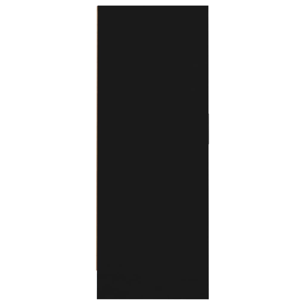 Schuhschrank Schwarz 60x35x92 cm Spanplatte