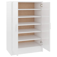 Thumbnail for Schuhschrank Hochglanz-Weiß 60x35x92 cm Spanplatte