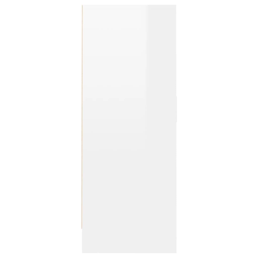 Schuhschrank Hochglanz-Weiß 60x35x92 cm Spanplatte