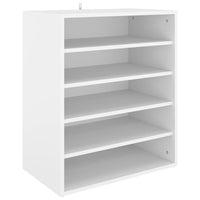 Thumbnail for Schuhschrank Weiß 60x35x70 cm Holzwerkstoff