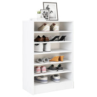 Thumbnail for Schuhschrank Weiß 60x35x92 cm Holzwerkstoff