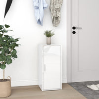 Thumbnail for Schuhschränke 2 Stk. Hochglanz-Weiß 32x35x70 cm Holzwerkstoff