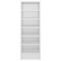 Thumbnail for Schuhschrank Hochglanz-Weiß 31,5x35x90 cm Holzwerkstoff