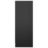 Thumbnail for Schuhschrank Hochglanz-Schwarz 31,5x35x90 cm Spanplatte