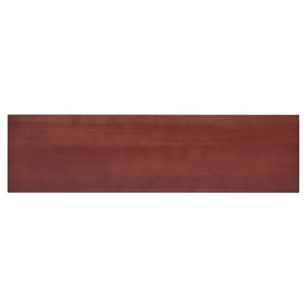 Konsolentisch Braun 110x30x75 cm Massivholz Mahagoni