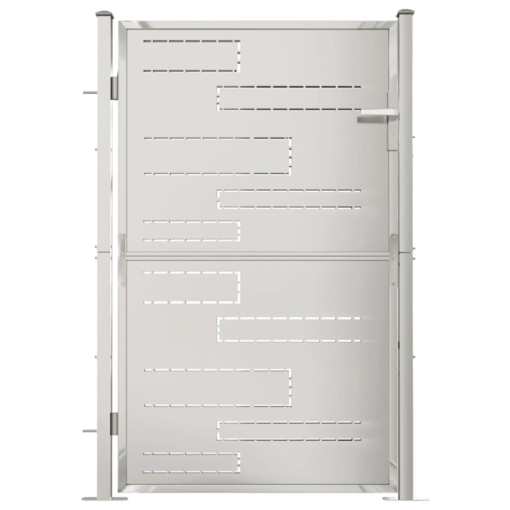 Gartentor 100x150 cm Edelstahl