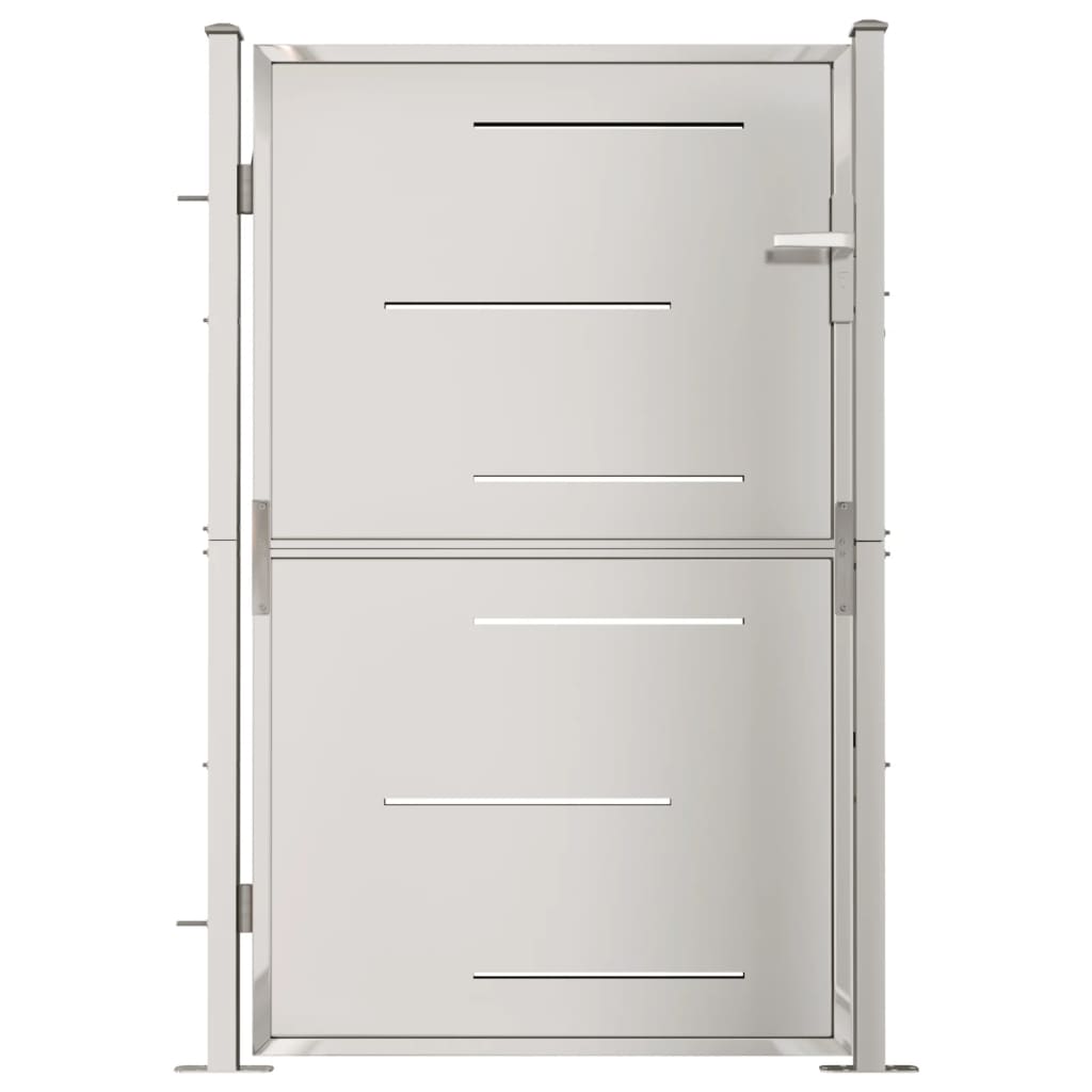 Gartentor 100x150 cm Edelstahl