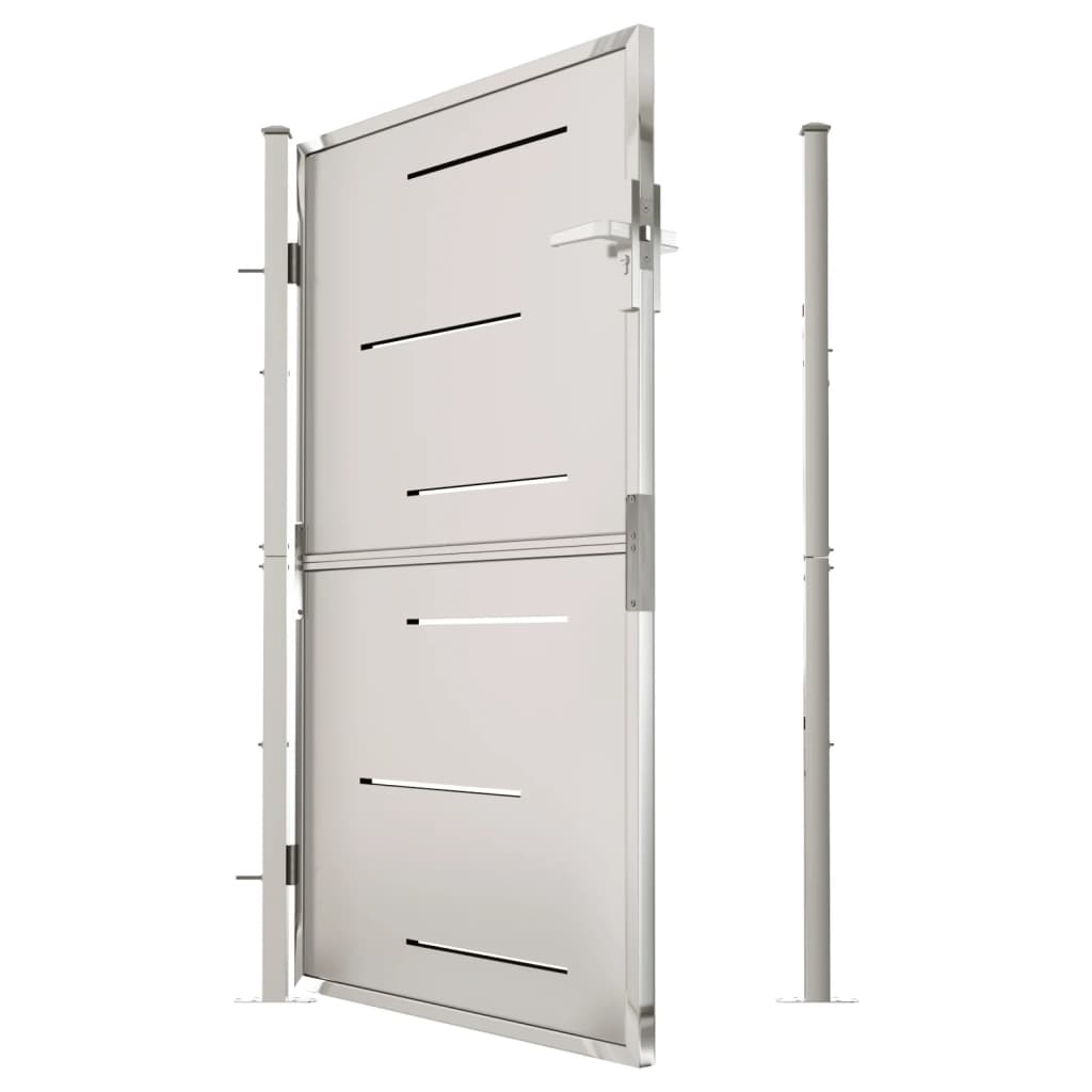 Gartentor 100x150 cm Edelstahl