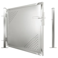 Thumbnail for Gartentor 100x75 cm Edelstahl