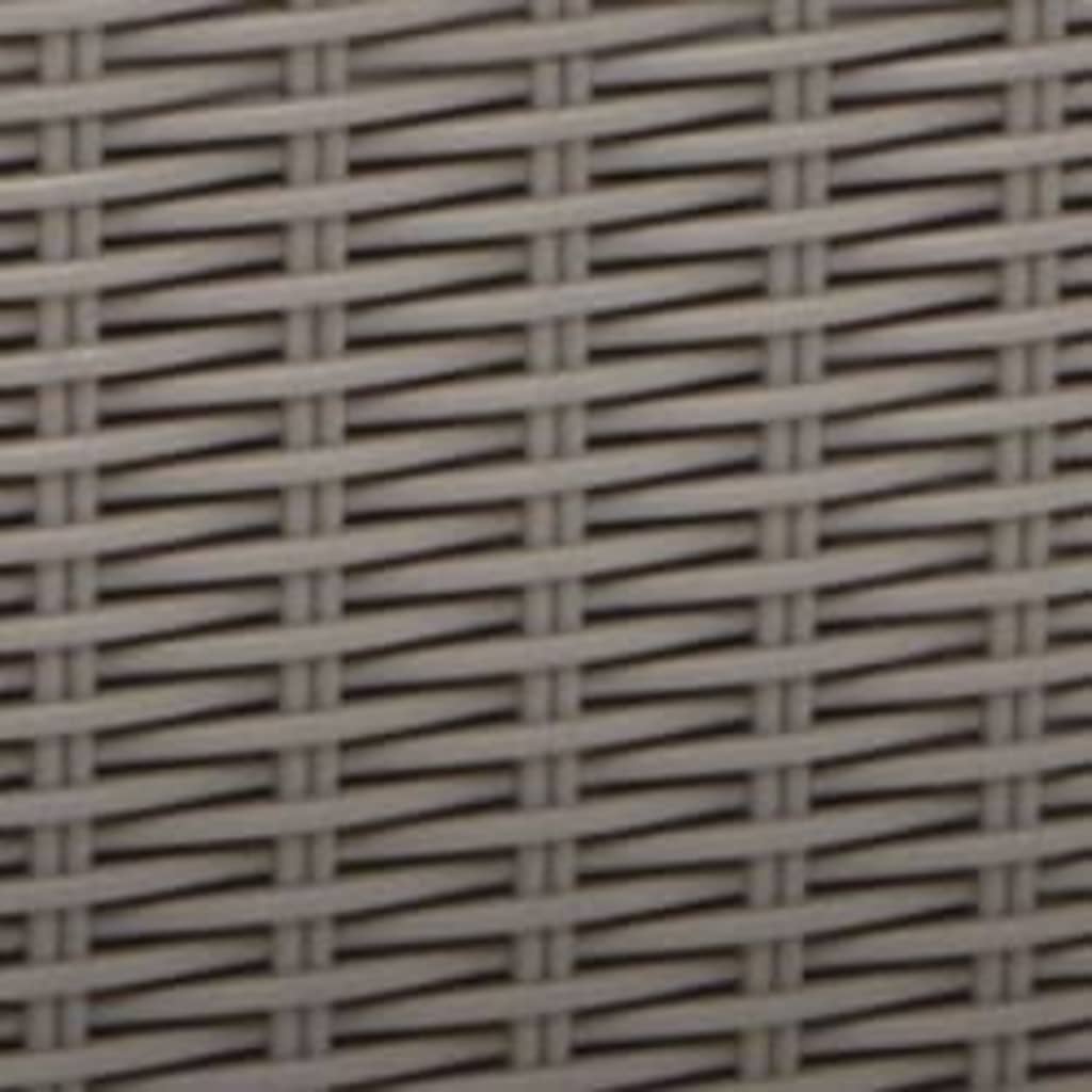 Allibert 2 Stk. Garten-Esszimmerstühle Trenton Cappuccino 226454