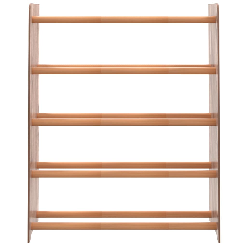 Schuhregal Braun 65x24x81 cm Holzwerkstoff