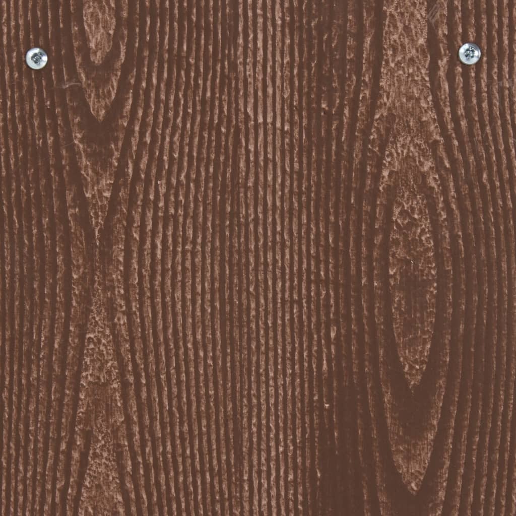 Schuhregal Braun 90x24x81 cm Holzwerkstoff