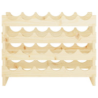 Thumbnail for Weinregal 65x29x46 cm Massivholz Kiefer