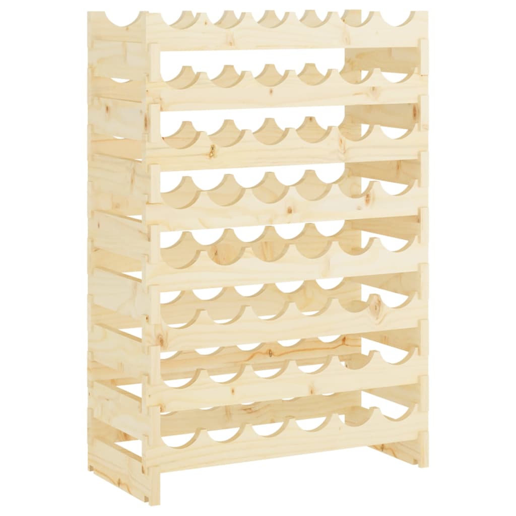 Weinregal 65x29x90 cm Massivholz Kiefer