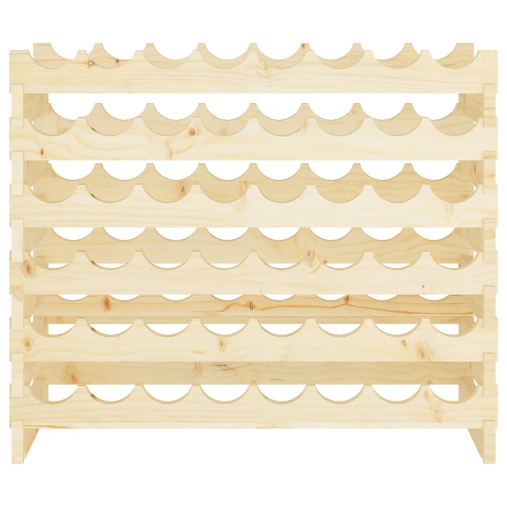 Weinregal 83x29x68 cm Massivholz Kiefer