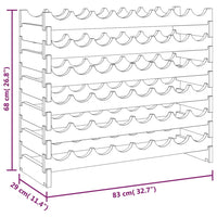 Thumbnail for Weinregal 83x29x68 cm Massivholz Kiefer
