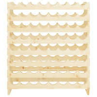 Thumbnail for Weinregal 83x29x90 cm Massivholz Kiefer