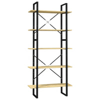 Thumbnail for Bücherregal 5 Fächer 80x30x175 cm Massivholz Kiefer