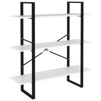 Thumbnail for Bücherregal 5 Fächer Weiß 100x30x175 cm Spanplatte