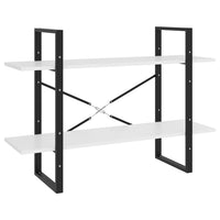 Thumbnail for Bücherregal 5 Fächer Weiß 100x30x175 cm Spanplatte