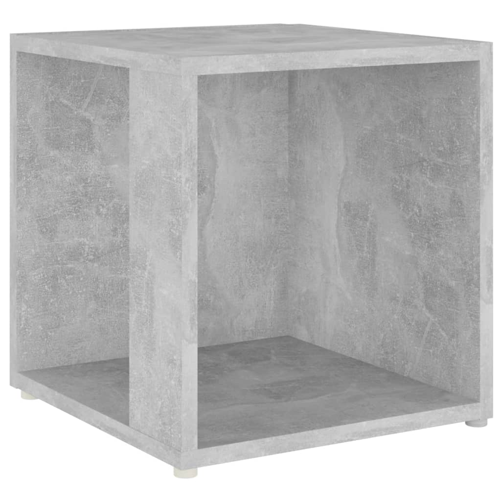 Beistelltisch Betongrau 33x33x34,5 cm Spanplatte