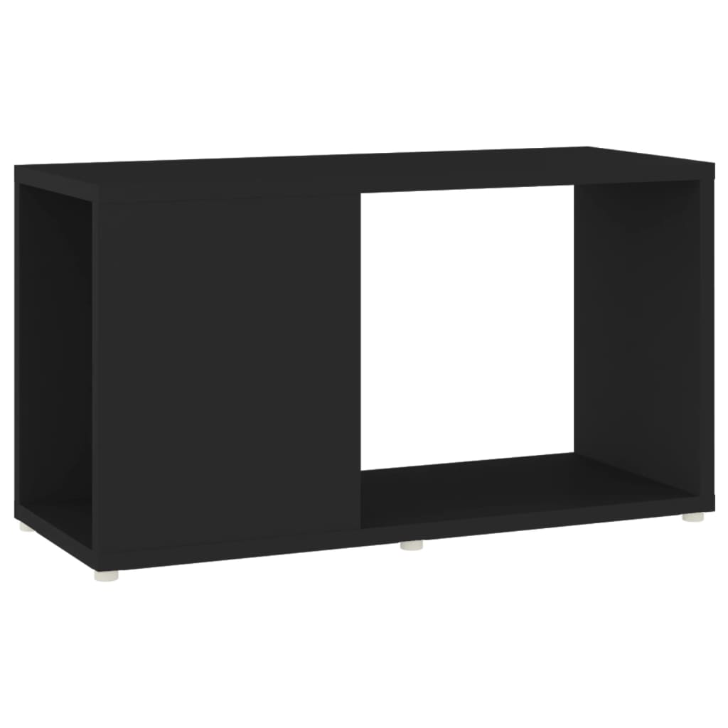 TV-Schrank Schwarz 60x24x32 cm Spanplatte