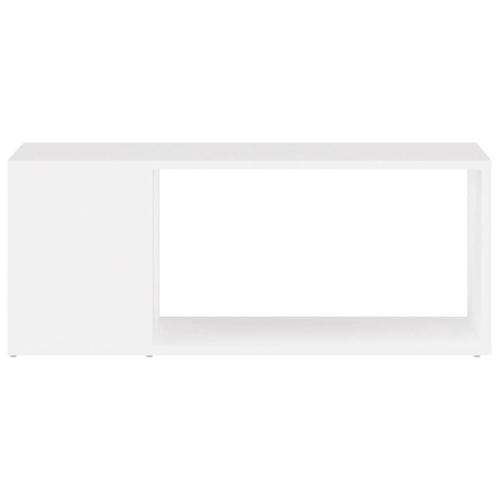 TV-Schrank Weiß 80x24x32 cm Holzwerkstoff