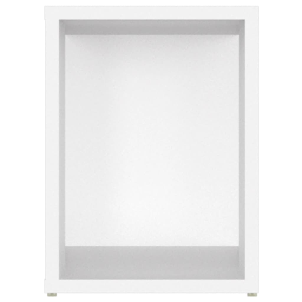 TV-Schrank Weiß 80x24x32 cm Holzwerkstoff