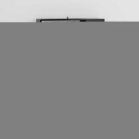 Thumbnail for Bücherregal Raumteiler Schwarz 80x24x124,5 cm Holzwerkstoff