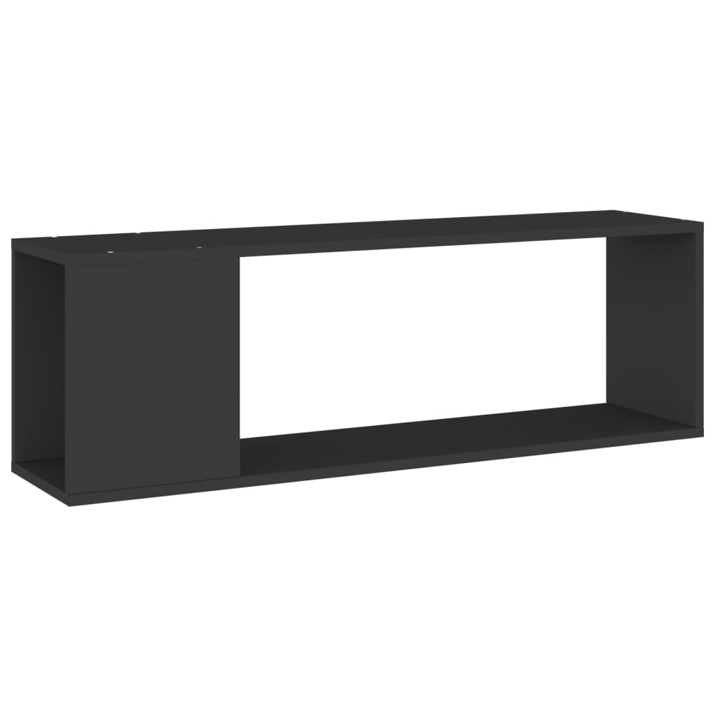 TV-Schrank Grau 100x24x32 cm Spanplatte