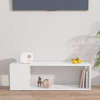 Thumbnail for TV-Schrank Hochglanz-Weiß 100x24x32 cm Holzwerkstoff