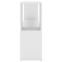 Thumbnail for vvidaXL Bücherregal Weiß 100x24x63 cm Holzwerkstoff