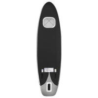 Thumbnail for SUP-Board-Set Aufblasbar Schwarz 300x76x10 cm