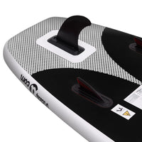 Thumbnail for SUP-Board-Set Aufblasbar Schwarz 300x76x10 cm