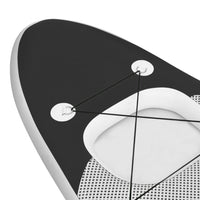 Thumbnail for SUP-Board-Set Aufblasbar Schwarz 300x76x10 cm