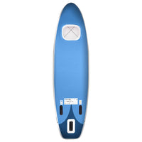 Thumbnail for SUP-Board-Set Aufblasbar Marineblau 330x76x10 cm