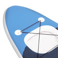 Thumbnail for SUP-Board-Set Aufblasbar Marineblau 330x76x10 cm