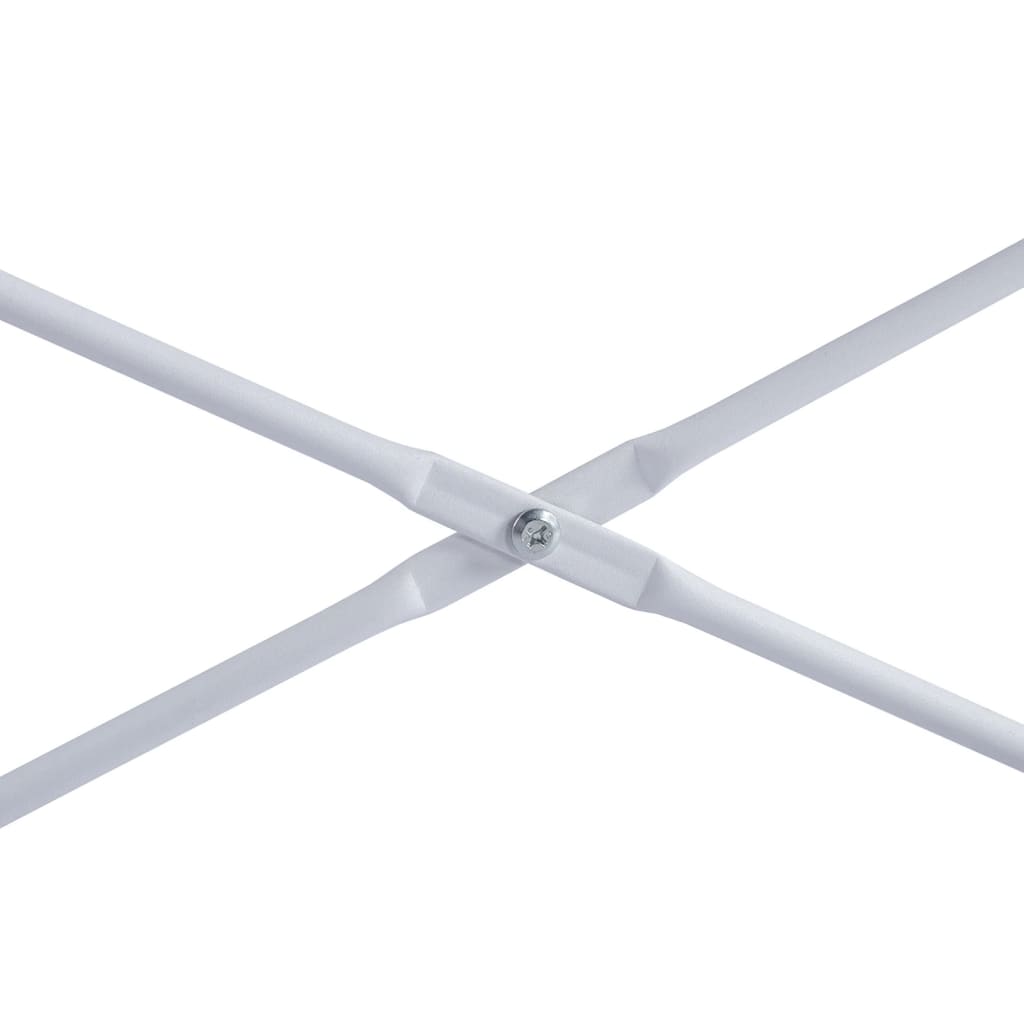 Computertisch Weiß und Eiche-Optik 110x60x70 cm Spanplatte