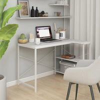 Thumbnail for Computertisch Weiß 110x72x70 cm Spanplatte