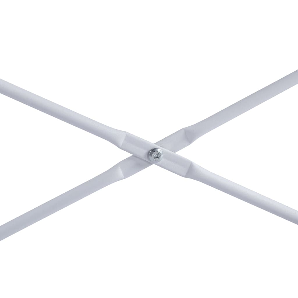 Computertisch Weiß und Eiche-Optik 110x72x70 cm Spanplatte