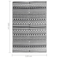 Thumbnail for Outdoor-Teppich Schwarz 120x180 cm PP