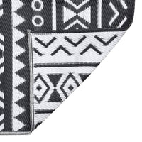 Thumbnail for Outdoor-Teppich Schwarz 160x230 cm PP