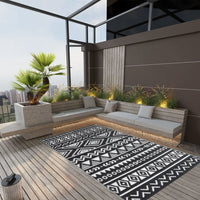 Thumbnail for Outdoor-Teppich Schwarz 160x230 cm PP