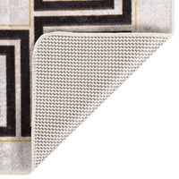 Thumbnail for Teppich Waschbar 80x300 cm Hellbeige Rutschfest