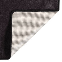 Thumbnail for Teppich Waschbar 80x300 cm Anthrazit Rutschfest
