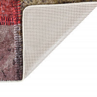 Thumbnail for Teppich Waschbar Patchwork 190x300 cm Mehrfarbig Rutschfest