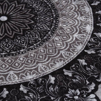 Thumbnail for Teppich Waschbar Mehrfarbig φ120 cm Rutschfest